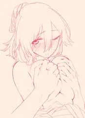 藍ちゃんもみもみ