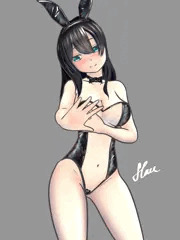 【オリジナル】透けバニー