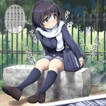 【毎週おしっ娘2】ベンチの裏側