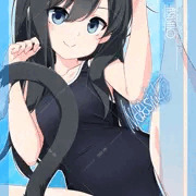猫耳スク水「朝潮(艦これ)」240709