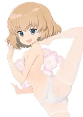 白タイツカチューシャ