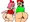Adeleine & Ribbon Scat Art