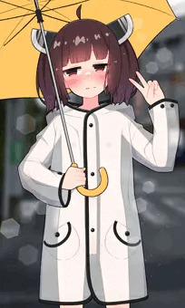 裸レインコートきりたん…