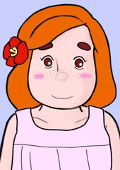 遭難しているおんなのこ