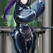 巨乳娘　ぴっちりスーツ