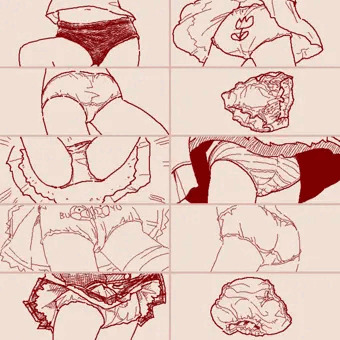 手書きパンツ２１