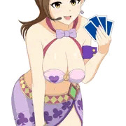 カード勝負でポロリしてしまう兵藤レナさん