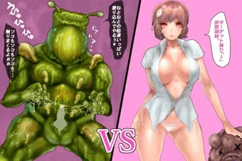 女エージェントVSナメクジ男