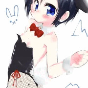 本日のおちくびはバニー黒崎ほのかちゃん