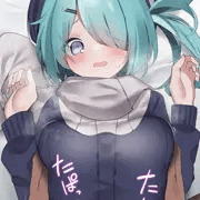 ブルーアーカイブ　槌永ヒヨリ　着衣パイズリ