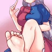 永琳に足で踏んでもらう
