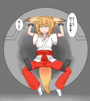 【妄想タスク】孕んだきつねみこ