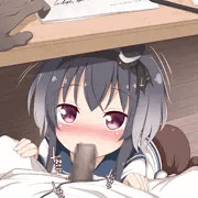 机の下でくわえる時津風