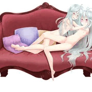 白い双花