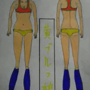 黄ブルっ娘/脱衣１