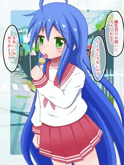 女の子がアメをなめてるだけです