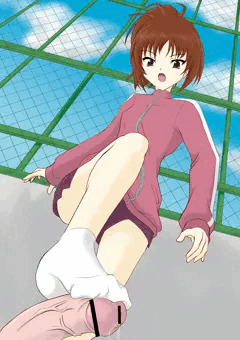みなみは足コキに取り組んだ