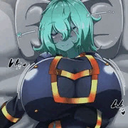 【依頼】寝ているAnasteriaのおっぱいを勝手に使うイラスト