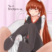 保健室のベッドで脱ぎたてパンツ足コキしてくれる恋刃ちゃん