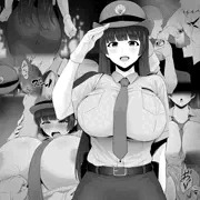 不良の餌食になった新人爆乳婦警