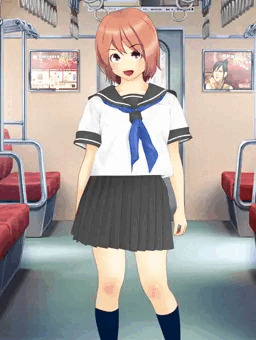 電車でうんこ。