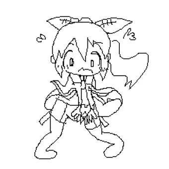 ニジエたんと強風
