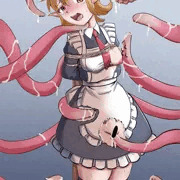 エルフメイドさん触手責め