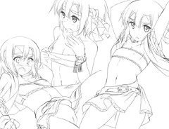 自キャラ貧乳化