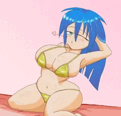 エナちゃん　金ビキニ