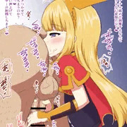 カリオストロアナル舐め手コキ