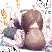 友達に不意をつかれるふたなりちゃん