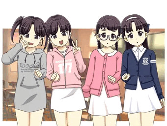 くろぱんつしろぱんつ。
