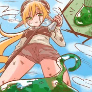 スライムに犯される戦士ちゃん【即落ちシリーズ１】