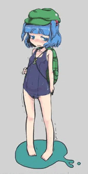 にとりにスク水