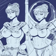 兜無しふたなりサタンマリア&ワンダーマリアほか全年齢ふたマリア×ノアフォームらくがき