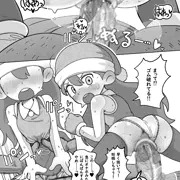 じぇーけーヒルダちゃん漫画５P（JP・EN)