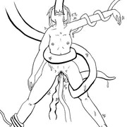 触手貫通（姦通）