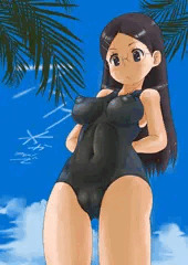 スク水かえで
