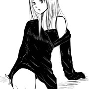 モノクロイラスト