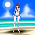 飛梅ちゃんの水着