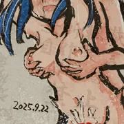 背後から乳揉み画2025-09-22