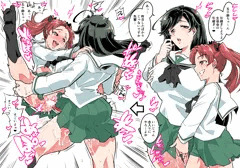 大洗女子学園生徒会長引継ぎの情景