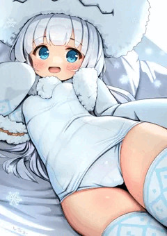 ひんやりえっちハツユキソウちゃん