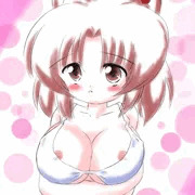 過去絵・伺か・陽子おっぱいマウスパッド風?