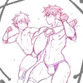 Twitter落書き・謎レスリングとか