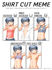 SHIRT CUT MEME