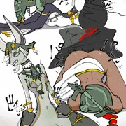 封印戦争ラクガキ