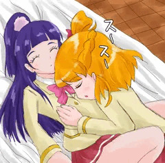 魔法つかいプリキュア! みらいリコお昼寝中