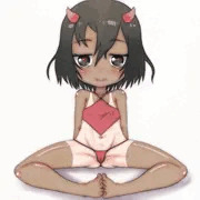 日焼け跡くっきりたつきちゃん