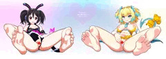 パイにゃん＆にこにー☆Wオナニー